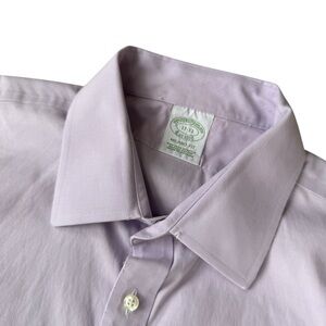 Brooks Brothers Light Lavender Milano Fit Dress Shirt